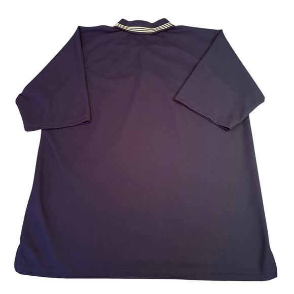Adidas Notre Dame Football Golf Polo Blue Shirt Sz XL - Picture 3 of 6